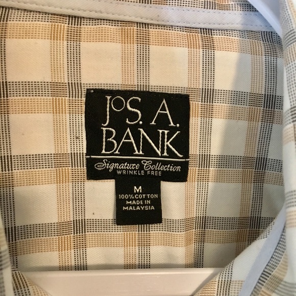 Jos. A. Bank plaid button down shirt - Picture 3 of 4